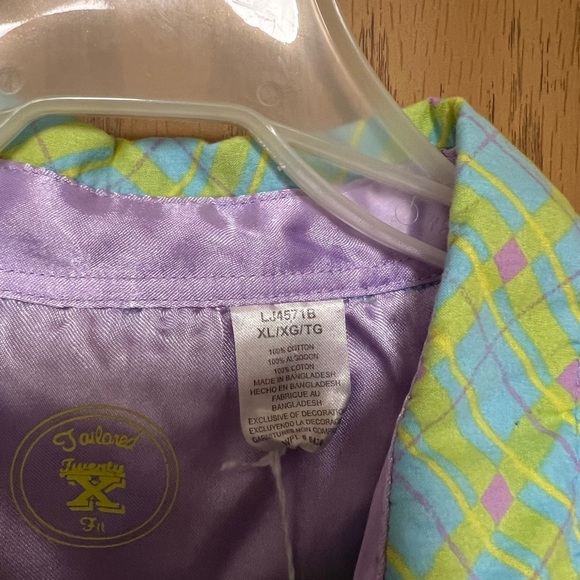 Purple base button up - Picture 2 of 2